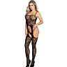 Bodystocking SUBBLIME Crotchless met fijne bandjes