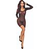 Bodystocking PASSION BS110 met elegante transparanties