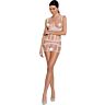 Bodystocking PASSION BS089 met sexy kant en transparantie