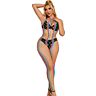 Bodystocking SUBBLIME 952358 Halter Regenboog