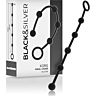BLACK&SILVER Korg anale kralen van silicone