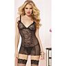 Chemise Seven 'til Midnight Cupids Bow met open rug