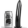 ALL BLACK dildo 20 cm – glad en gebruiksvriendelijk