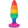 Dildo Anale PRIDE HUNK 10,5 cm - Kleurrijke Sensatie