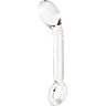 Dildo S Pleasures Crystal Libra met gebogen punt