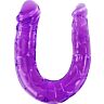 Dubbele dildo BAILE met flexibele gelatine
