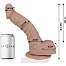 Dildo MR. INTENSE 18 met realistisch gevoel en ventosa