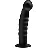 Dildo S Pleasures Bumpy golvende, licht gebogen