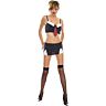 Secretaresse kostuum Music Legs S/M voor rollenspel
