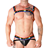 Arnes Hombre MACHO ARNÉS DOBLE PRIDE LIMITED - Talla Particular y Ajustable