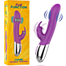 Vibrador Rabbit FUN FUNCTION COMBI DOUBLE TAPPING met dubbele stimulatie