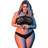 Lingerieset BANDEAUX & PANTY met elastische stof