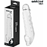 Sleeves Pene Addicted Toys M 27 cm met Transparant Ontwerp