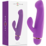 Vibrador INTENSE FUN BORAL met gelijktijdige stimulatie