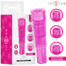 INTENSE FUN TOYS Kurt mini-vibrator met 4 verwisselbare opzetstukken roze