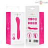 Vibrator INTENSE LISETTE 19 cm Flexibel met 10 Vibraties