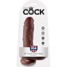 Dildo KING COCK 20.3 cm met Realistisch Tactiel Gevoel