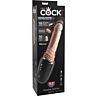 Dildo KING COCK PLUS met stuwbeweging 12,7 cm