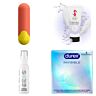Discrete reisset met bullet vibrator en glijmiddel