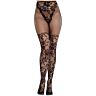 Medias Leg Avenue Dahlia met kant en netdetail