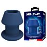Anal Plug MR PLAY JACK BLUE met open-kanaal ontwerp