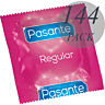 Pasante Regular Condoms 144 Stuks - Natuurlijke Gevoel