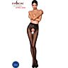 PASSION TIOPEN 006 Zwarte 3/4 Panty 30 DEN