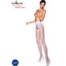 Kousen PASSION WOMAN GARTER & STOCK TIOPEN 006 met ongewone snit