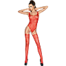 Bodystocking Passion BS034 met sexy design en opening