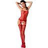 Bodystocking Passion Woman BS050 met sexy borduurwerk
