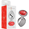Plug anal INTENSE met diamantjuweel - Talla L