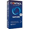 CONTROL Natuur Condooms 12 Stuks | Transparante latex met glijmiddel