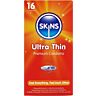 Condooms Skins Ultra Thin 16-Pack met extra gevoeligheid