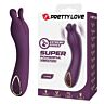 Vibrator HIGH TECH LUNAO Flexibele dubbele kop
