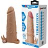 Funda voor Penis Pretty Love Quillon met Clitorisstimulator