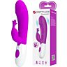 Vibrador Rabbit Pretty Love Rasmussen met flexibele stimulatie