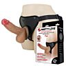 Universele draagband met realistische dildo