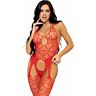 Bodystocking Leg Avenue met hartjes zonder naden