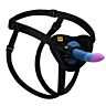 Dildo Harnas ROMP PICCOLO met Tricolor Dildo