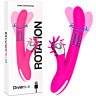 Vibrador Rabbit Diversia Bunny Rotation 24 cm met rotatie
