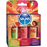 Glijmiddel SKINS Fruity Lubes Kit met 3 smaken