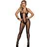Bodystocking SUBBLIME met open rug en crisscross detail