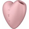 Satisfyer Cutie Heart Air Pulse clitorisstimulator en vibrator