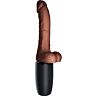 Vibrador KING COCK PLUS Triple Threat met verwarming en vibraties