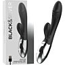 Vibrator BLACK&SILVER Kaleb rabbit met 2 motoren