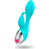 Rabbit vibrador HAPPY LOKY MIKI voor dubbele stimulatie