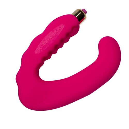 Rock chick vibrador punto g rosa 7v