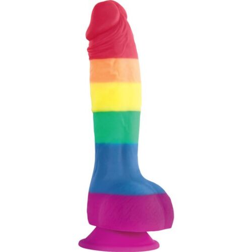 Pride Dildo 15 cm | Dildo geïnspireerd door de LGBT-vlag