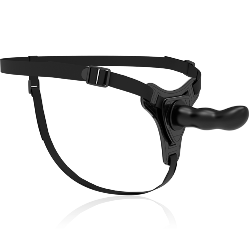 Arnes FETISH SUBMISSIVE HARNESS 16 cm voor penetratie