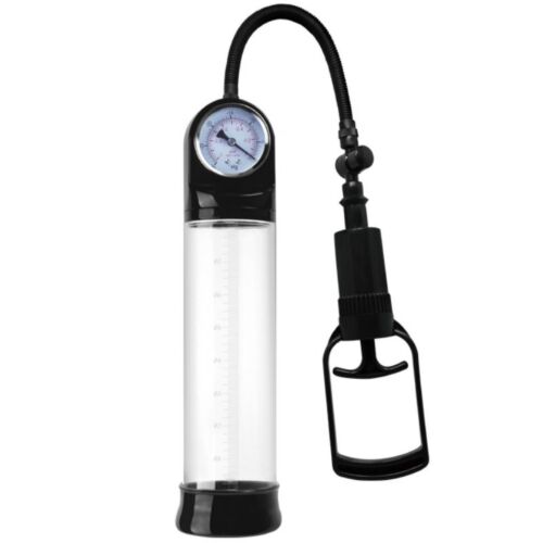 Erectiepomp FOR HIM met barometer en comfortabele ring